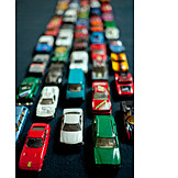   Spielzeugauto, Autoschlange, Verkehrsstau, Verkehrswende