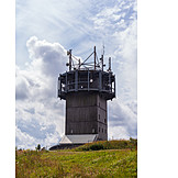  Telecommunications tower, Snow head