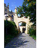   Gate, Castle hohenschwangau