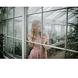   Fragile, Dreaming, Romantic, Greenhouse