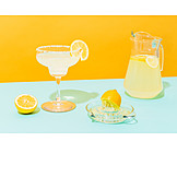   Lemonade, Soft drink, Summer drink, Lemon
