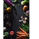   Gesunde Ernährung, Obst, Gemüse, Vegetarisch