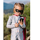   Mobile Communication, Costume, Eye Mask, Superheroine
