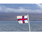   Küste, Schiffsflagge, Färöer